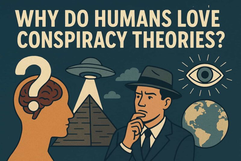 Why Do Humans Love Conspiracy Theories?