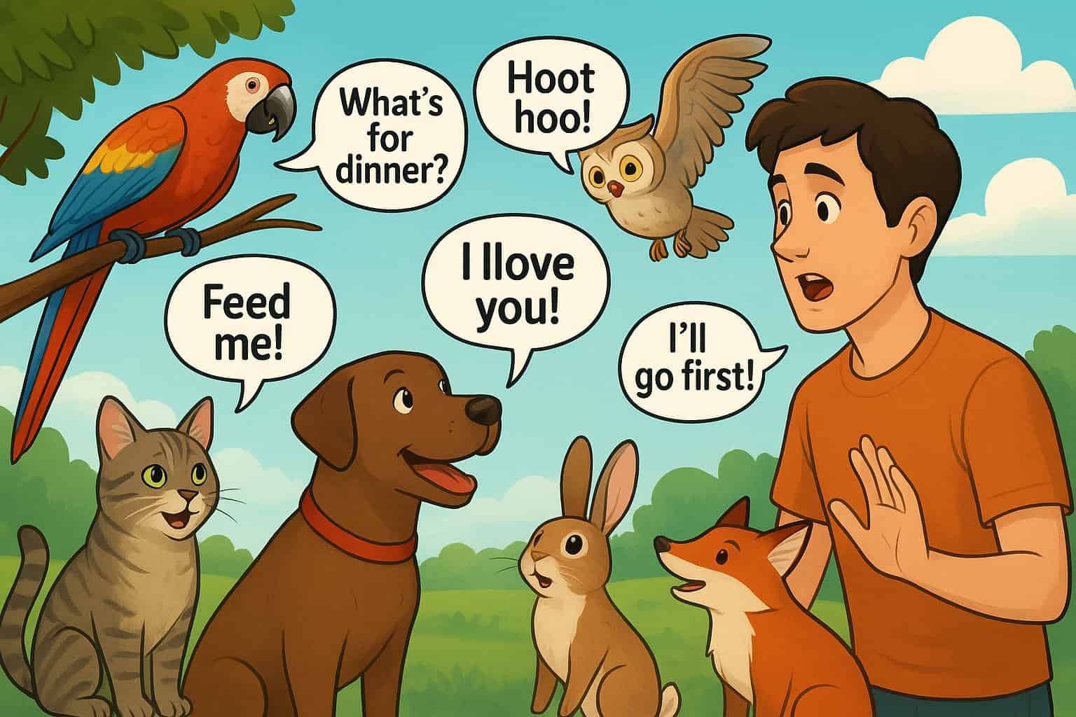 What If Every Animal Could Suddenly Speak Your Language?