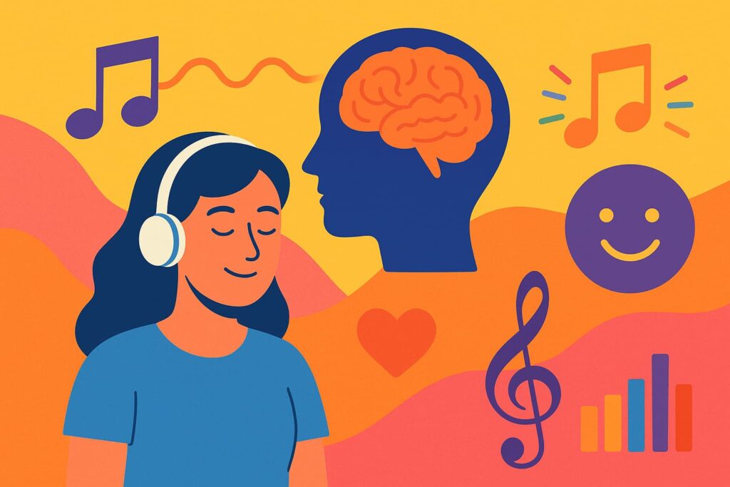 music and personality connection, how music changes your mood, neuroscience of music therapy, emotional effects of songs, music and brain chemistry, listening to music and personality development, dopamine and music happiness, relaxing songs for calmness, upbeat music for confidence, music for emotional health, sound therapy benefits, how music affects behavior, mood-boosting playlists, using music for self-improvement, impact of music on emotions, music and mindfulness, brain response to rhythm, music influence on mindset, music for focus and motivation, personality growth through music curiouxify 