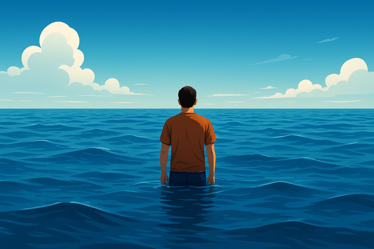 What Would Happen If Earth Turned Into a 100% Water Planet?