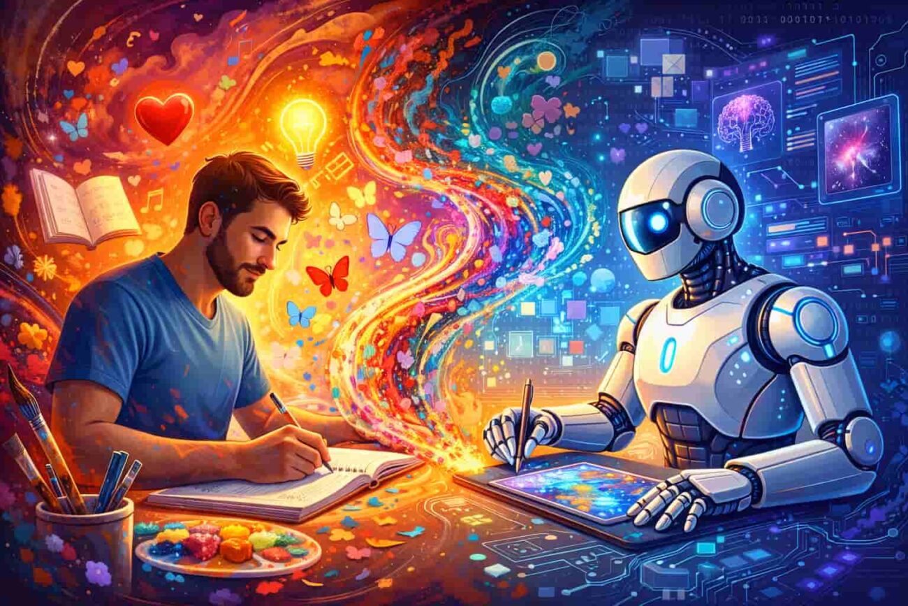 Can AI Kill Human Creativity? Human and AI Creating Together