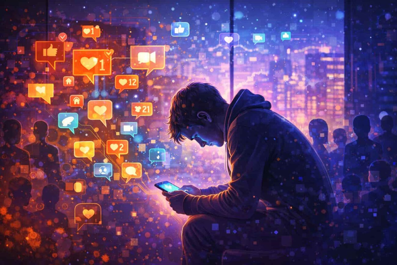 Digital Loneliness in the Age of Social Media