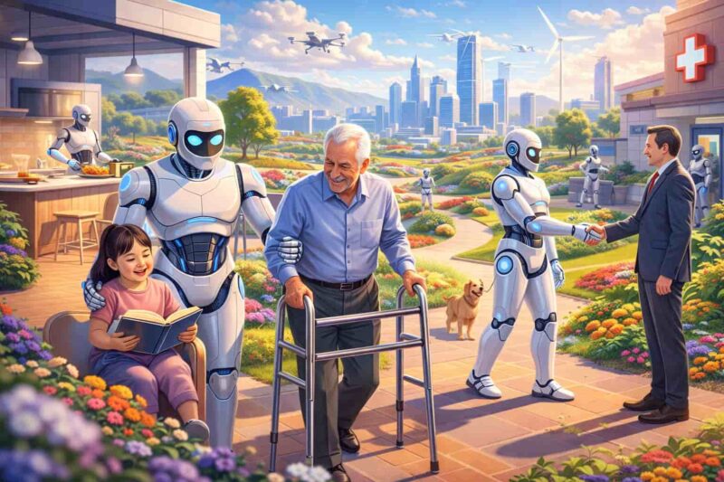 How Humanoid Robots Will Change Daily Life by 2035