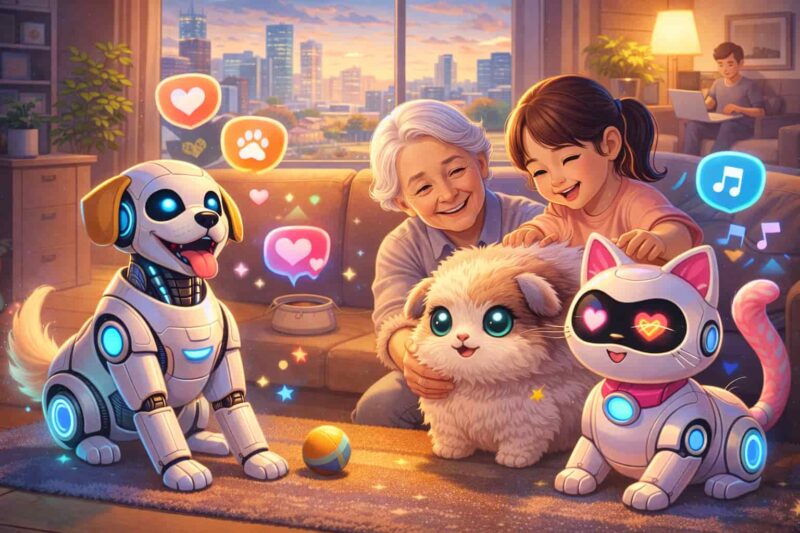 Robot Pets: The Future of Low Maintenance Companions