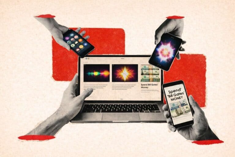 interactive websites to kill time featuring retro collage of music, digital art, and fun browser experiments