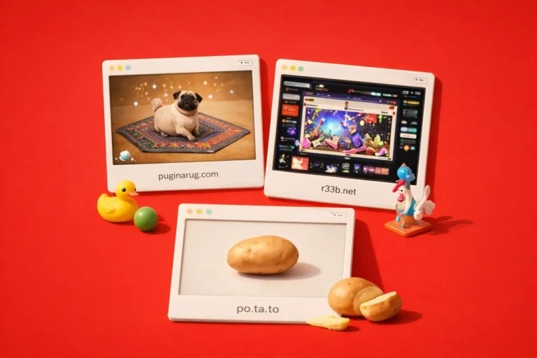 pointless websites examples to visit when bored including puginarug r33b and po ta to websites