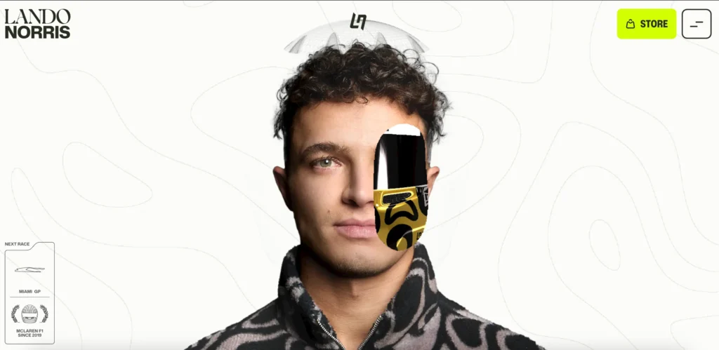 lando norris f1 racing experience mclaren driver on track performance websites