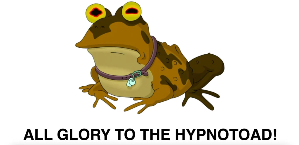 random website r33b chaotic interactive site to visit when bored online all glory to the hypnotoad website