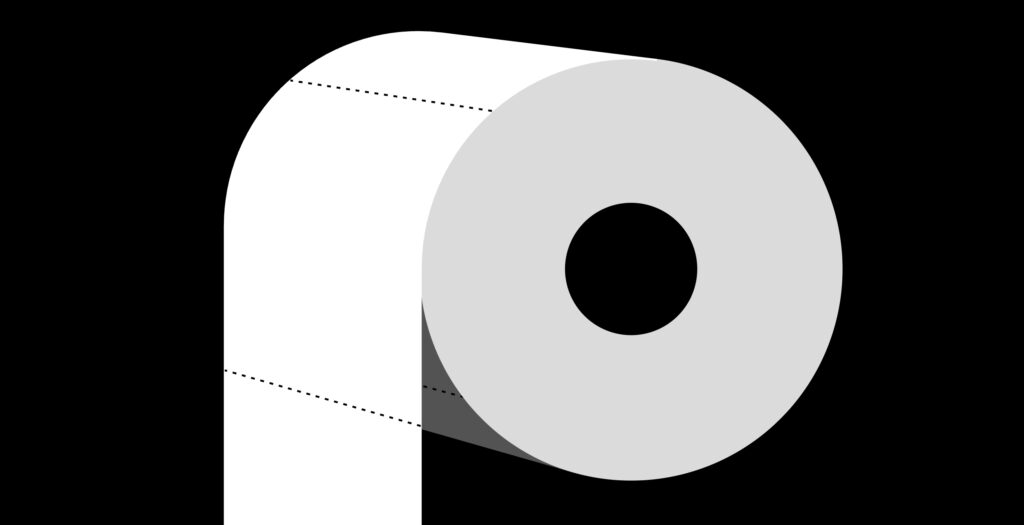 websites with unexpected interactions endless toilet paper scroll website examples