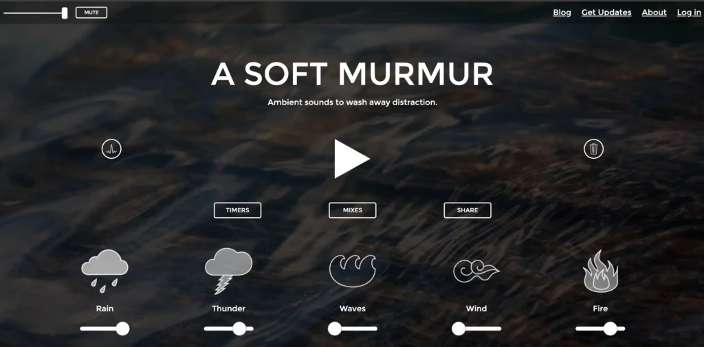 ambient sound mixer website when bored that lets you create relaxing loops and lose track of time