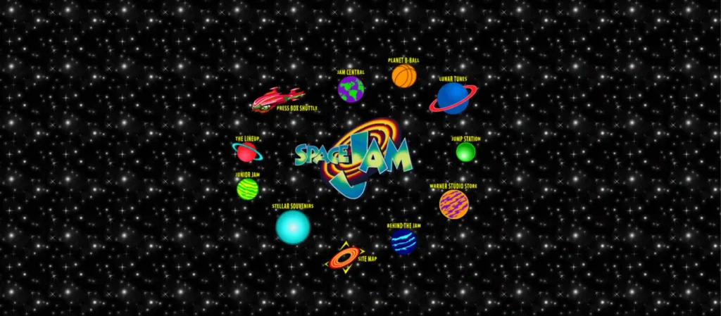 Example of Web 1.0 website design from the Personal Homepage Era
