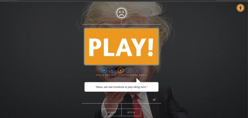 12 Single-Serving Websites That Prove One Page Is Enough 1312 Single-Serving Websites That Prove One Page Is Enough interactive website example Sad Trombone website that plays the classic sad trombone sound effect at the press of a button